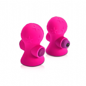 PINCH Emişli ve Güçlü Titreşimli Vajina ve Göğüs Ucu Uyarıcı Vibratör